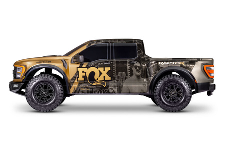 Traxxas Ford Raptor R 4X4 Ultimate 4S 1:10 4WD Złoty Samochód Zdalnie Sterowany Model RC | 101177-4-FOXSE