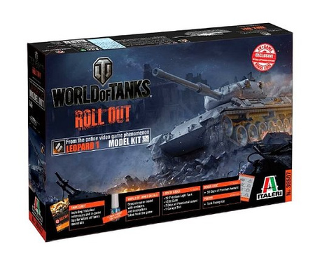 LEOPARD 1A2 WORLD OF TANKS 1:35 | Italeri 36507