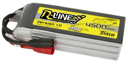 Akumulator LiPo 4500mAh 22,2V 95C 6S1P FPV AS150 R-Line | TAA45006S95AS TATTU