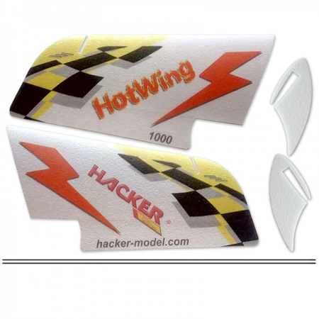 Hotwing 750 ARF Hook Violet - Latające skrzydło Hacker Model