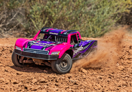 Traxxas Mini Slash 4X4 BL-2S Short Course 1:16 Żółty Samochód Zdalnie Sterowany Model RC | 108164-1-YLW