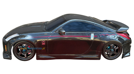 Karoseria Nissan Fairlady Z 1:10 (z kompletem 4 kół) | HOT WORKS RACING FACTORY