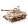 Little Story Drewniane Puzzle Model 3D Czołg M4A3E8 Sherman World of Tanks 34,4x14,2x15,5cm | WOT01