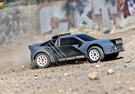 Traxxas Mini Rally VXL Ford RS200 4X4 1:12 Niebieski Samochód Zdalnie Sterowany Model RC | 108046-1-BLUE