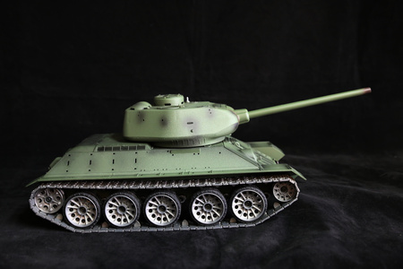 Czołg T34/85 2.4GHz PRO STEEL 1:16 Green - V.7 | 3909-1USP-2,4 HENG LONG