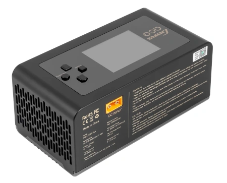 Ładowarka Procesorowa Gens Ace iMars D300 Plus Smart Charger Dual-Channel G-Tech AC/DC 300W/700W Dwukanałowa Czarna | GEA300WPLUS-EB