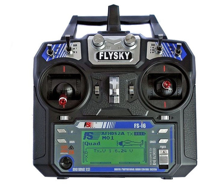 Aparatura FlySky FS-i6 6CH 2.4GHz + odbiornik FS-iA6B AFHDS 2A i-Bus PPM
