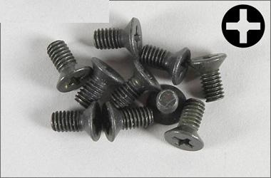 Śruby M4x6mm 10szt. (stożkowa główka, gwiazdka) - FG 6718/06