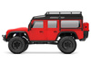 TRX-4M Land Rover Defender 1:18 Czerwony | 97054-1 TRAXXAS