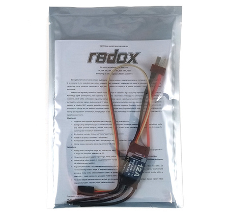 Regulator Obrotów ESC Redox 12A EVO Dean-T | RDX-ESCE12A