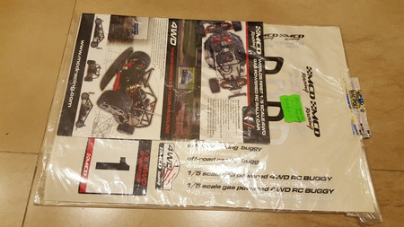 Naklejki Racer Runner Bug - 711-B-P-1 MCD Racing