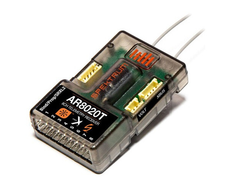 Odbiornik AR8020T z telemetrią - 8CH 2,4GHz SPEKTRUM