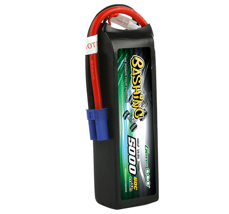 Akumulator LiPo 5000mAh 14,8V 60C 4S1P EC5 Bashing | GEA504S60E5GT GENS ACE