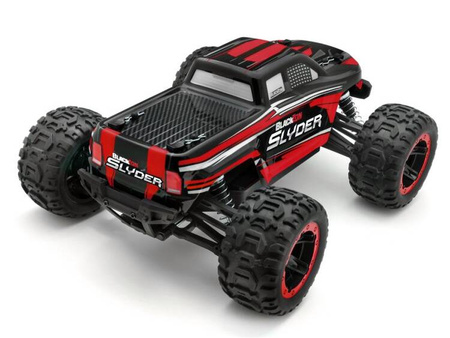 BlackZon Slyder MT 1/16 4WD RTR + LED (czerwony) | 540098