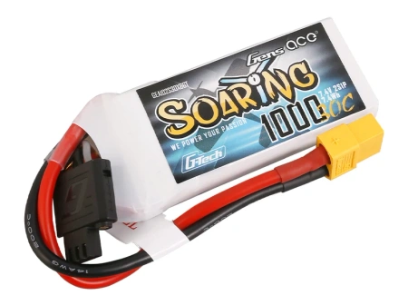 Akumulator LiPo 1000mAh 7,4V 30C 2S1P XT60 G-Tech Soaring | GEA102S30X6GT GENS ACE