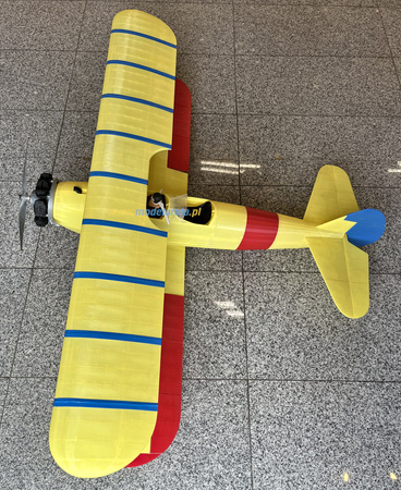 Stearman PT-17 Kaydet model wydrukowany w 3D ARF (1220mm)