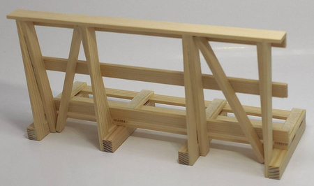 Paleta do transportu okien (1:14) - białe | EPF001 TINY LOGISTICS