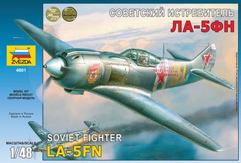 Soviet fighter Ławoczkin La-5FN 1:48 | Zvezda 4801