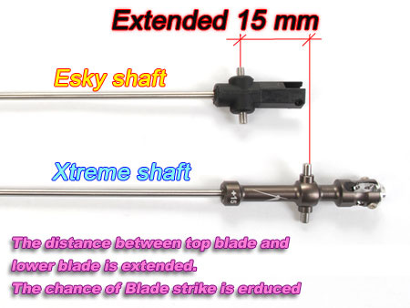 Wał wewnętrzny wydłużony Big Lama - EBL001 - XTREME