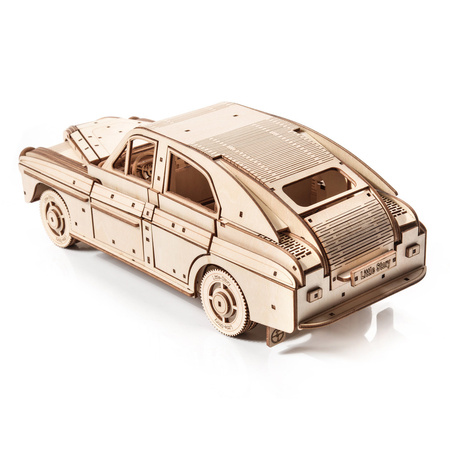 Little Story Drewniane Puzzle Model 3D Samochód FSO Warszawa 1/16 29,9x10,4x11,5cm | E006