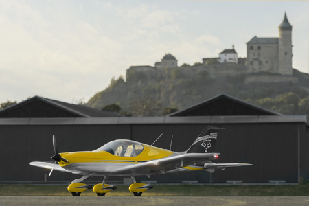 Bristell B23 1600mm ARF (żółty) | KAV02.8079 KAVAN