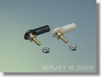 Snap kulowy typu V1, średnica 4mm, krótki, M2/M2 (2szt.) | 2406 Mp Jet