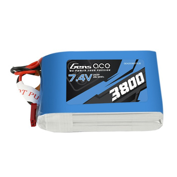 Pakiet LiPo 3800mAh 7,4V 2S 1C (do nadajnika, TX) - GENS ACE