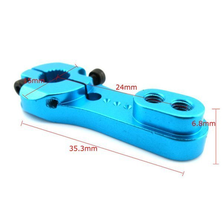 Orczyk serwa aluminiowy 25T - PowerHD