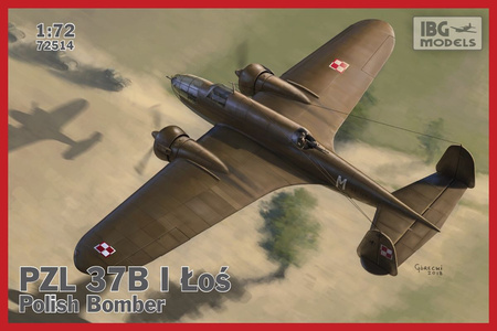 PZL.37 B I Łoś - Polish Medium Bomber 1:72 | 72514 IBG