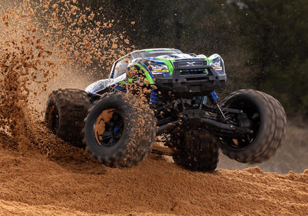 Traxxas X-Maxx 8S 4X4 1:5 Zielony Samochód Zdalnie Sterowany Model RC | 77096-4-GRN