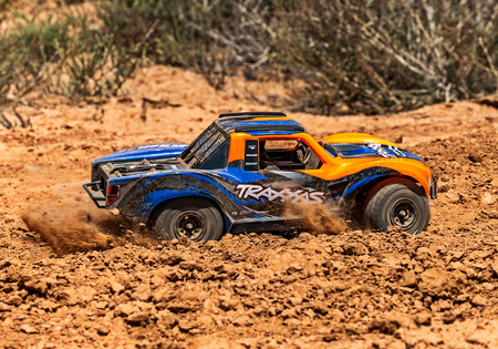 Traxxas Mini Slash 4X4 BL-2S Short Course 1:16 Żółty Samochód Zdalnie Sterowany Model RC | 108164-1-YLW