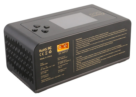 Ładowarka Procesorowa Gens Ace iMars D300 G-Tech Channel AC/DC 300W/700W Dwukanałowa Czarna | GEA300WD300-EB