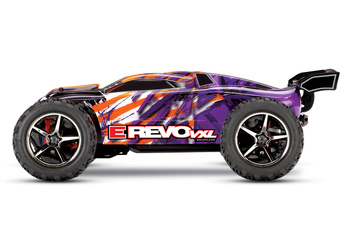 Traxxas E-Revo VXL TSM Bezszczotkowy 1/16 Purpurowy Model Zdalnie Sterowany | 71076-8-PRPL