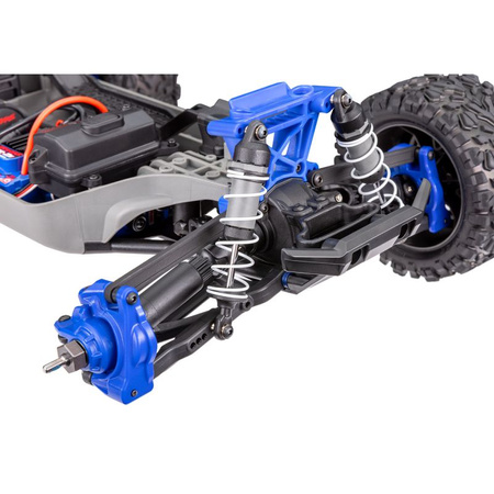 RUSTLER VXL 1:10 - bezszczotkowy BL-2s niebieski - 67164-4BLUE TRAXXAS