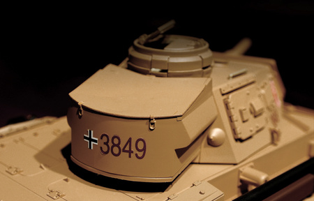 Czołg Zdalnie Sterowany German Tauch Panzer III Ausf.H 1:16 RTR 2,4Ghz Model RC | 3849-1U HENG LONG