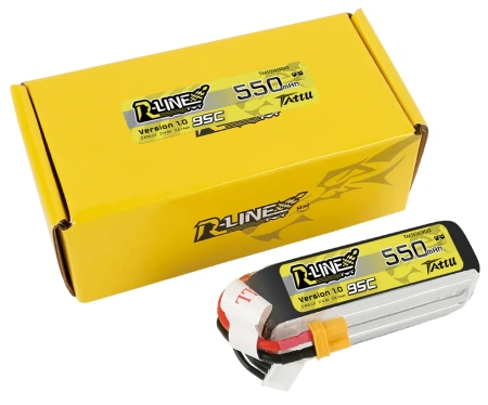 Akumulator LiPo 550mAh 14,8V 95C 4S1P XT30 R-Line | TAA5504S95X3 TATTU