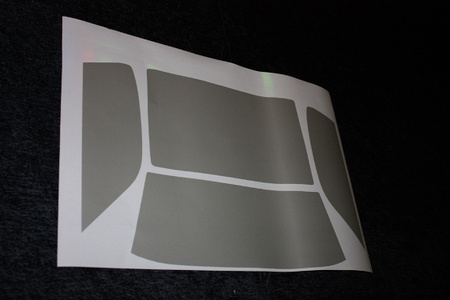 Komplet naklejek (szyby) do Mustanga - 04-10 IQP Racing