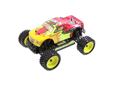 Monster Truck 1:16 EXM-16 Electric 4WD RTR 2,4 GHz (czerwony) - HIMOTO