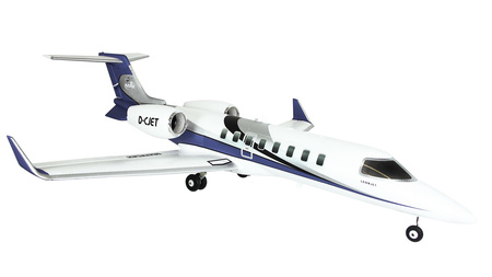 Samolot Odrzutowy Multiplex Learjet RR ARF 1060mm Model Pasażerski Zdalnie Sterowany RC | 1-02870 MULTIPLEX