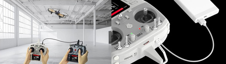 Aparatura Drążkowa RadioLink T12D 12CH 2,4GHz Mode 2 + Odbiornik R12F | T12D+R12F