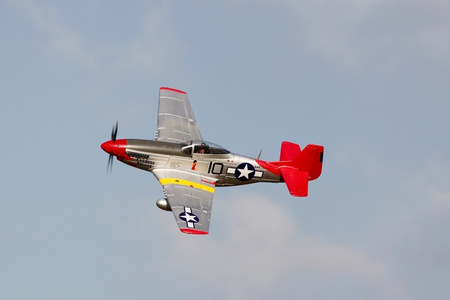 P-51D Mustang "Red Tail" V8 1450mm EPP ARF - FMS