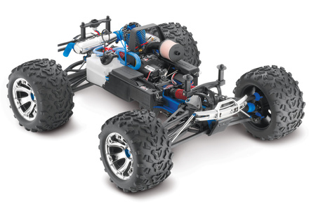 Traxxas Revo 3.3 Nitro RC Monster Truck Model Spalinowy Niebieski | 53097-3