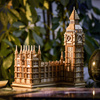 Little Story Drewniane Puzzle Model 3D Big Ben 17x14,5x23,7cm | E010