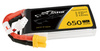 Akumulator LiPo 650mAh 7,4V 75C 2S1P XT30 | TAA6502S75XT3 TATTU