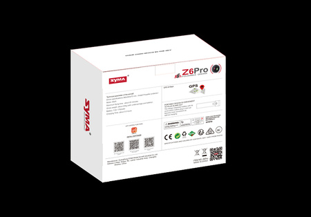 Syma Z6 PRO - dron 2,4GHz (kamera 2K, GPS, 5G, żyroskop)