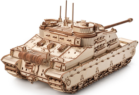 Little Story Drewniane Puzzle Model 3D Czołg Tortoise World of Tanks 37x15x15cm | WOT08