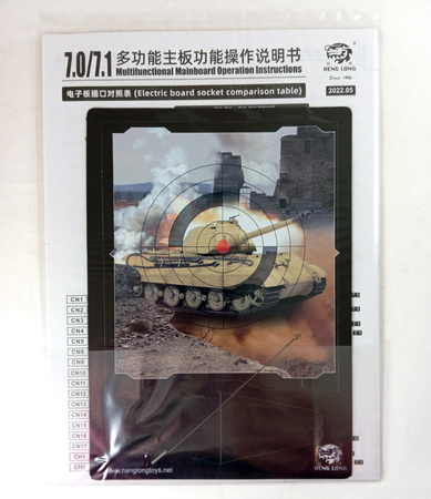 Czołg Zdalnie Sterowany U.S. Medium Tank M26 Pershing 1:16 RTR 2,4Ghz Model RC | 3838-1U HENG LONG