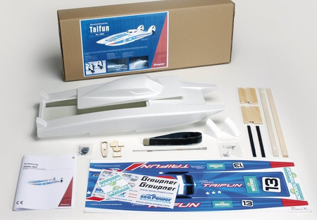 Motorówka/katamaran RACE CAT (KIT; bez elektroniki) - GRAUPNER