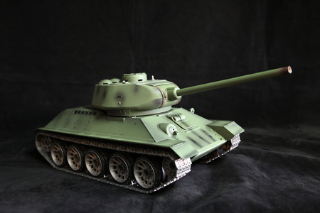 Czołg T34/85 2.4GHz PRO STEEL 1:16 Green - V.7 | 3909-1USP-2,4 HENG LONG