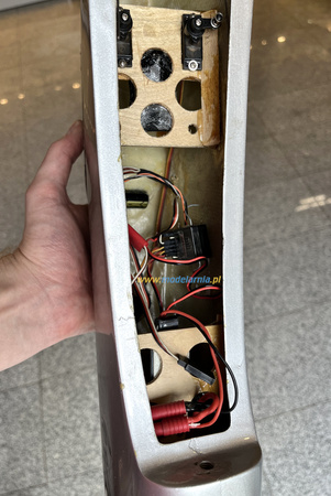 North American P-51 Mustang Red Tail kadłub (1060mm)